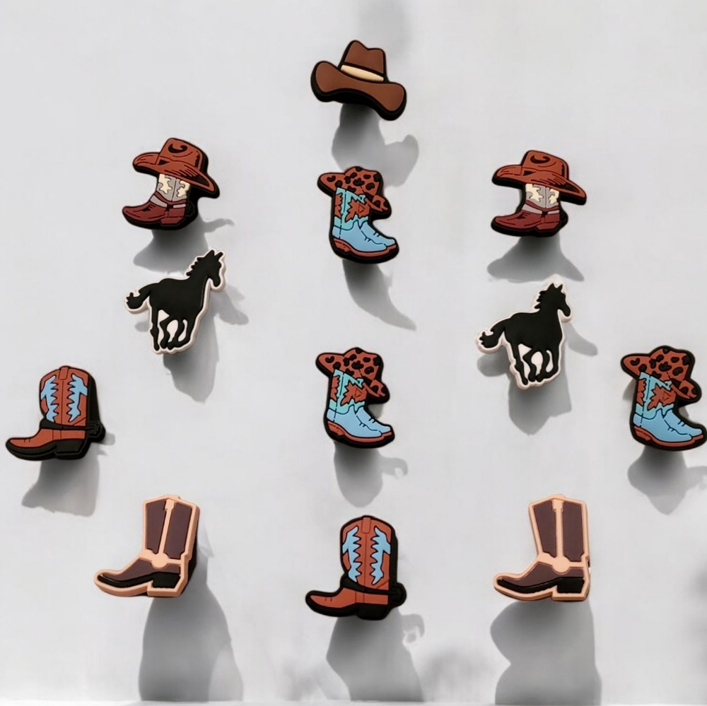 Cowgirl Croc Charms Set 🤠 Western Shoe Charms | Country Girl Accessories